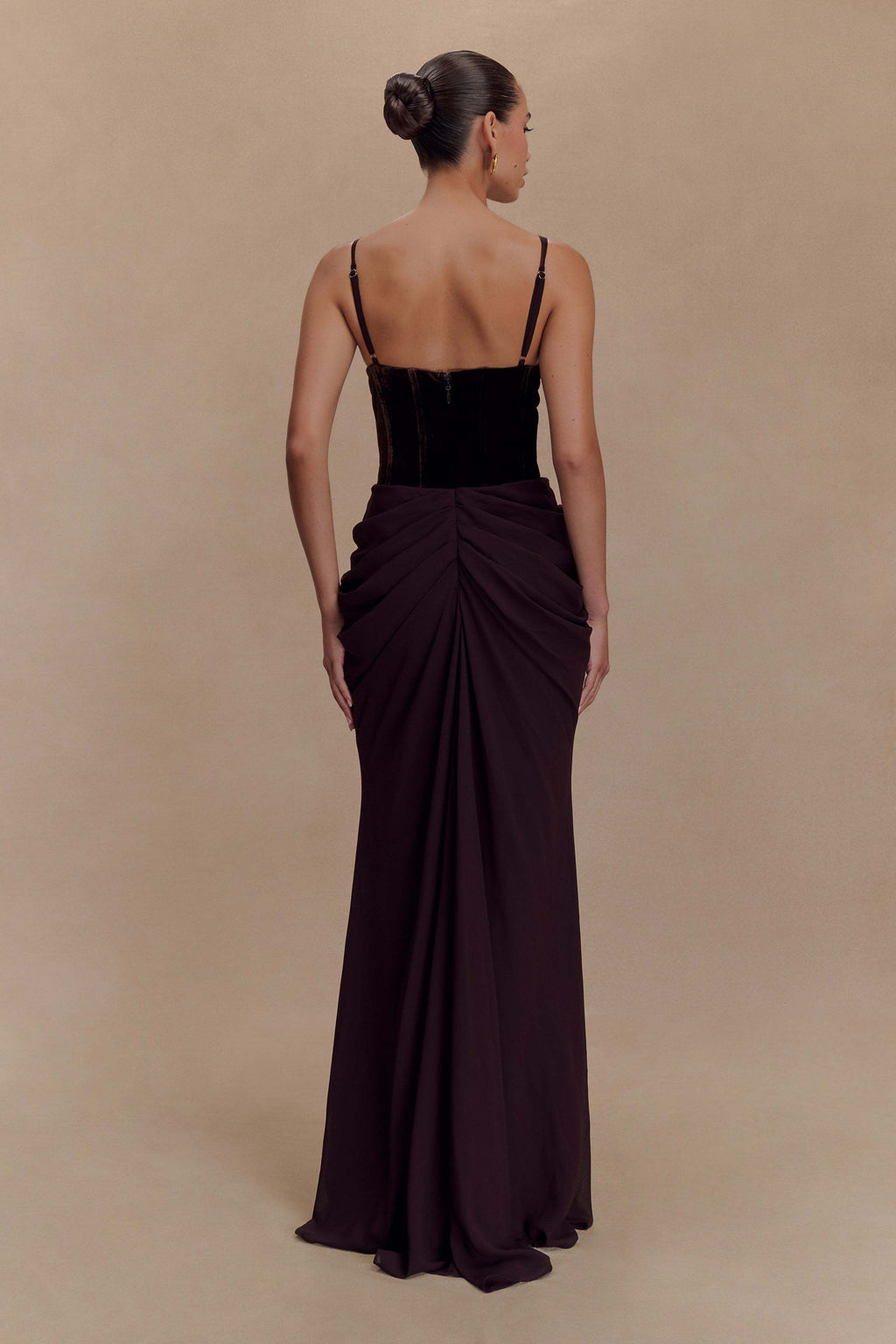 Sexy halter backless slim evening dress