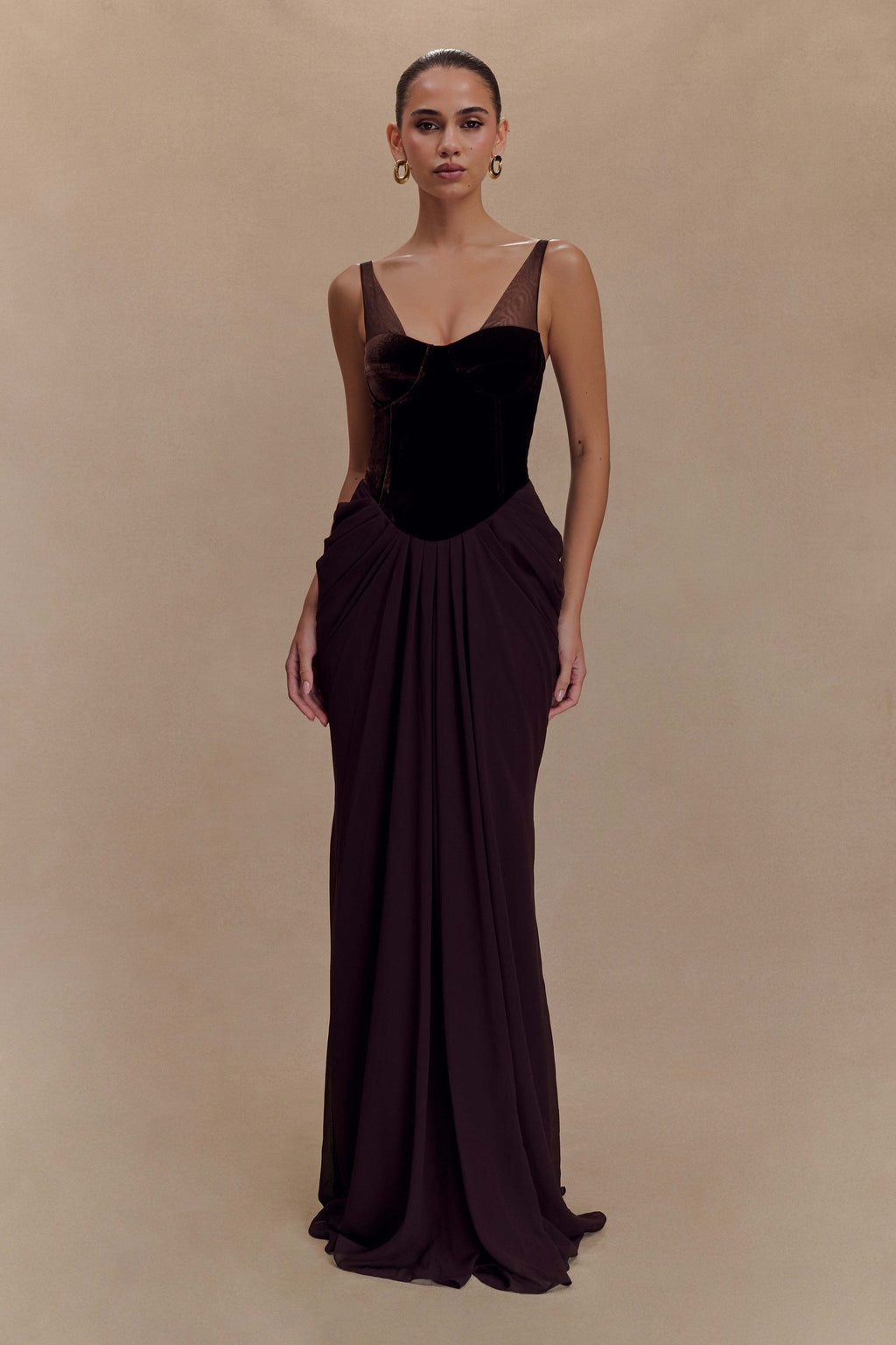 Sexy halter backless slim evening dress