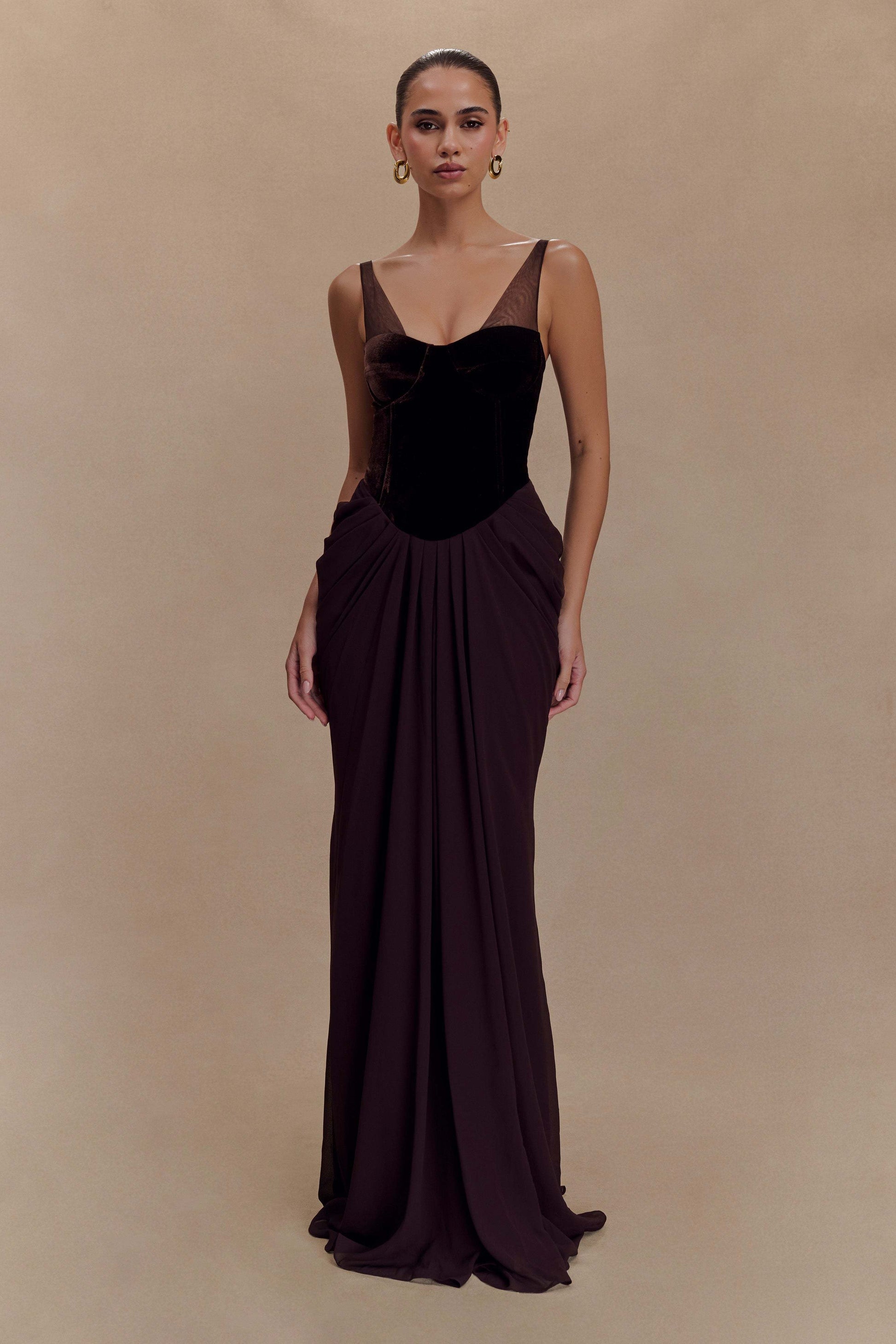 Sexy halter backless slim evening dress