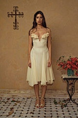 French-style sexy sundress for beach vacation